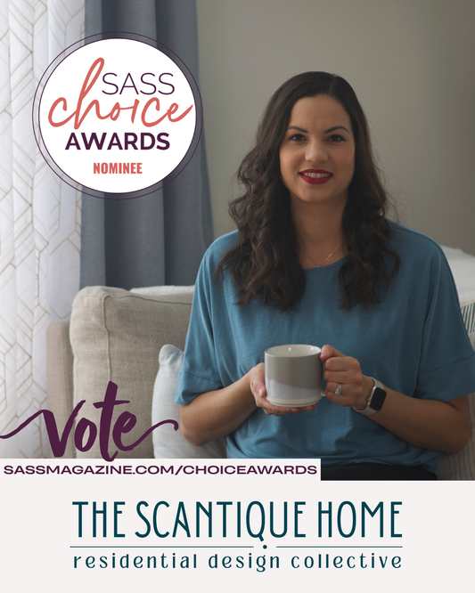 The Scantique Home Nominated for a Sass Choice Award!