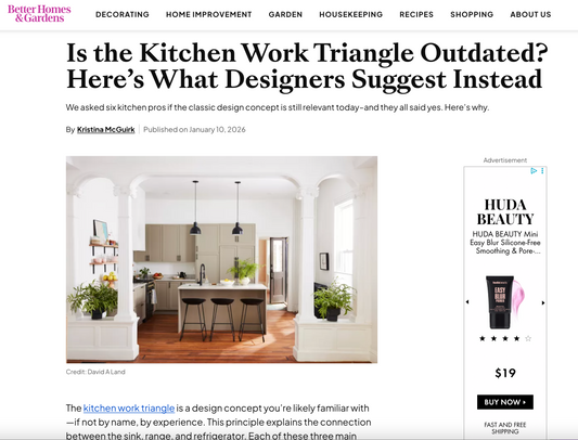 TSH Lead Designer Featured in Better Homes & Gardens on Modern Kitchen Design