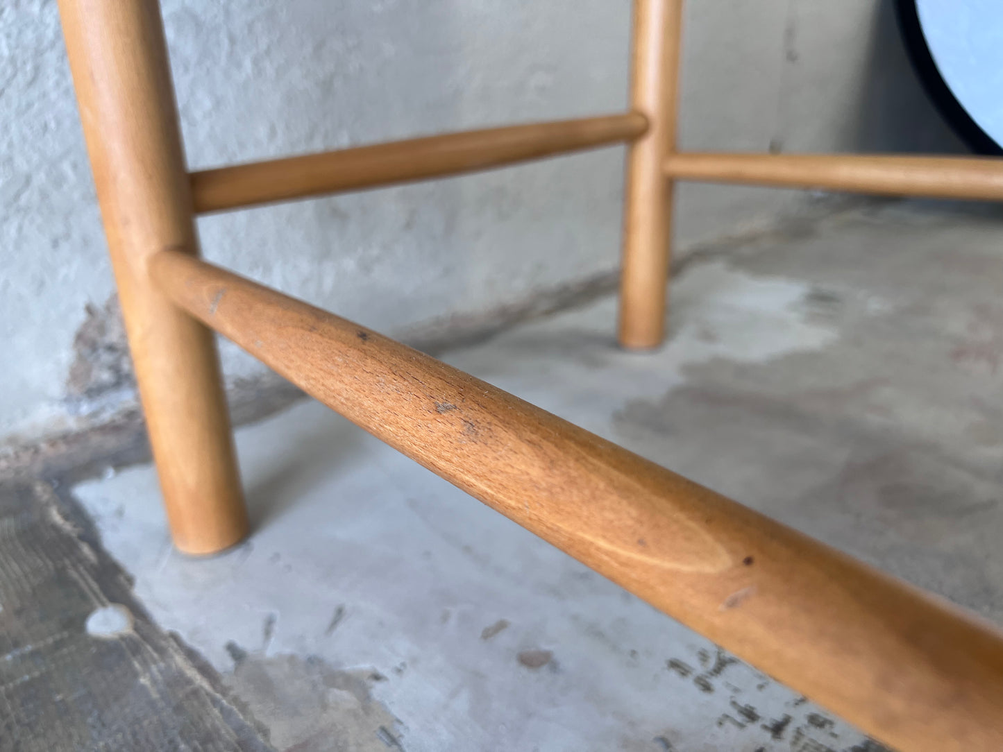 Børge Mogensen J39 Beechwood Chair with Rope Seat