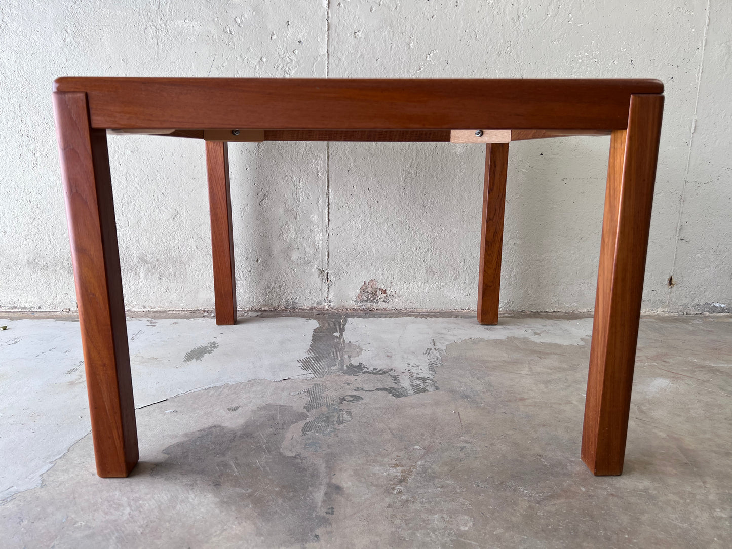 Vejle Stole Teak Danish Modern Square Coffee Table