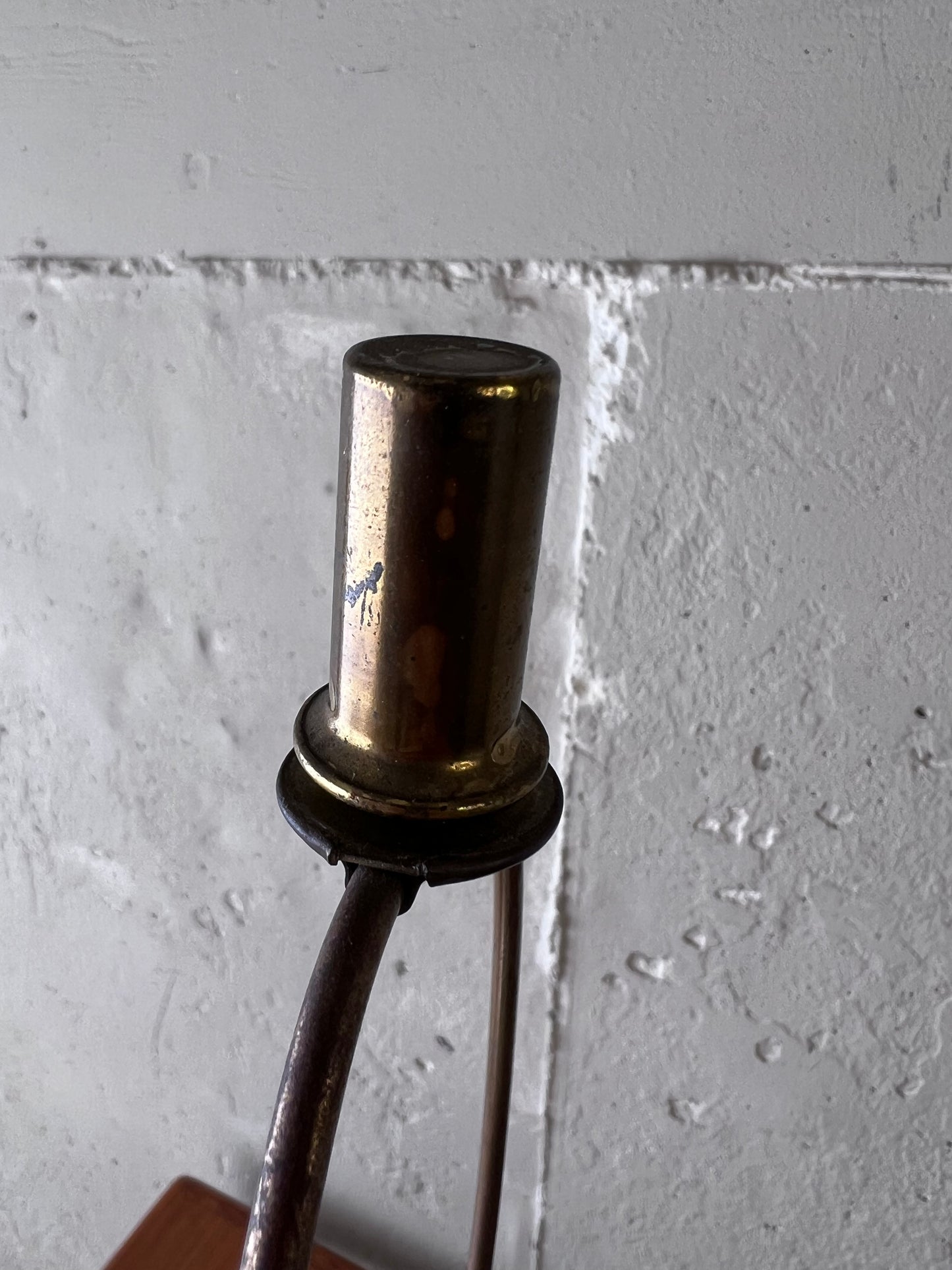 Solid Teak Carved Table Lamp