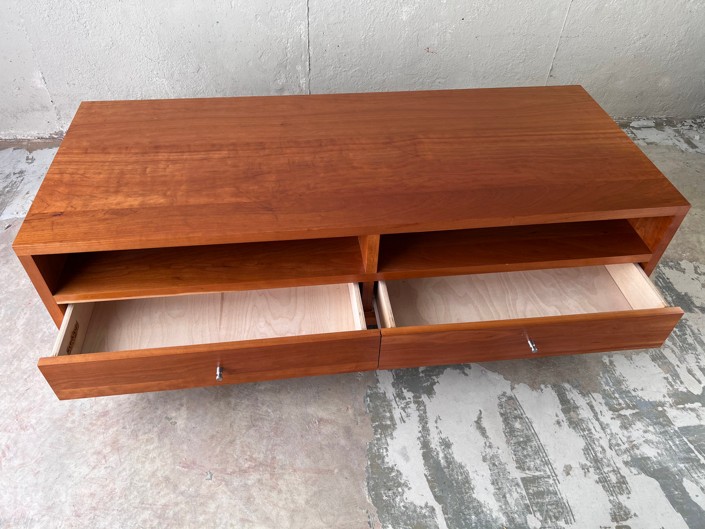 Room & Board 4-Drawer Solid Cherry Coffee Table