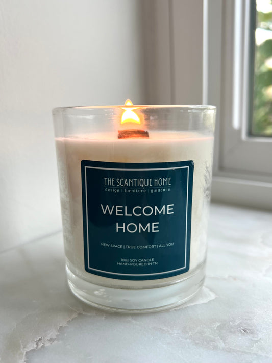 Welcome Home Wood Wick Candle